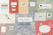 Fabric Patches & Background Textures, a Background Graphic by whiteheartdesign (Thumbnail 1 of 20)