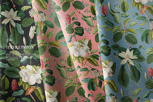 Exquisite Botanical Floral Pattern