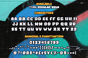 Bonkard, a Font by twinstd (Thumbnail 9 of 10)