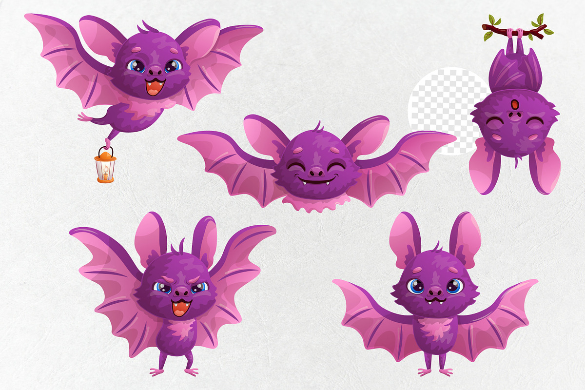 Halloween cute characters. Vector, an Animal Illustration by VaraNa Art (Photo 8 of 12)