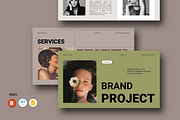 Brand Project Presentation Template, a Presentation Template by Studio Artisan (Thumbnail 1 of 9)