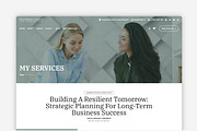 Business Coach WordPress Theme, a WordPress Template by Your Theme Shop (Thumbnail 4 of 9)