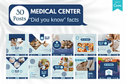 230 Medical Center Canva Templates, a Social Media Template by Viral Content Design (Thumbnail 4 of 13)
