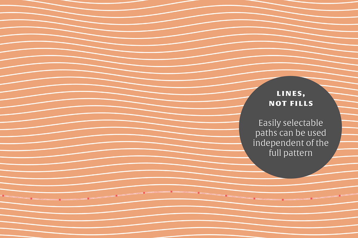 Waves Vol. 4 | 20 Vector Patterns, a Pattern Graphic by invisiblelayer (Photo 4 of 6)