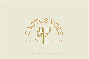 Cactus Vibes Icon Pack