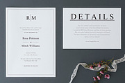 Clean Wedding Invitation Set, a Templates & Theme by DevineWedding (Thumbnail 2 of 5)