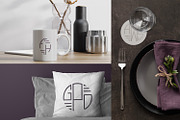 Currituck Monogram Font, a Font by Haute Papier (Thumbnail 5 of 6)