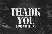 Griten - Horror Gothic Typeface, a Serif Font by Drizy (Thumbnail 10 of 10)