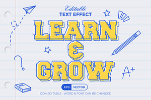 Back To School Text Effect