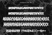 Night Roots Brutal Black Metal Font, a Blackletter Font by PutraCetol Studio (Thumbnail 5 of 5)
