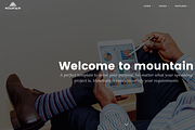 Mountain - Big. Bold. Beautiful, a Bootstrap Template by Theme Wagon (Thumbnail 6 of 6)
