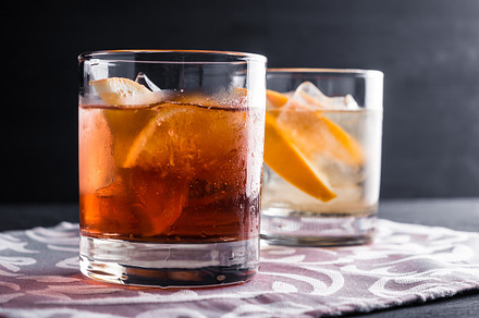 Old fashioned cocktails, a Food & Drink Photo by Mindstyle