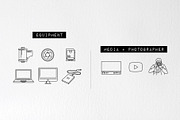 Camera & Photography Icons Pack, an Outline Icon by Hatch Design Workshop (Thumbnail 6 of 9)