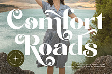 Comfort Roads Groovy Serif Font