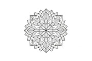 Mandala Flower SVG Bundle, an Illustration by Creativeshirt (Thumbnail 20 of 31)