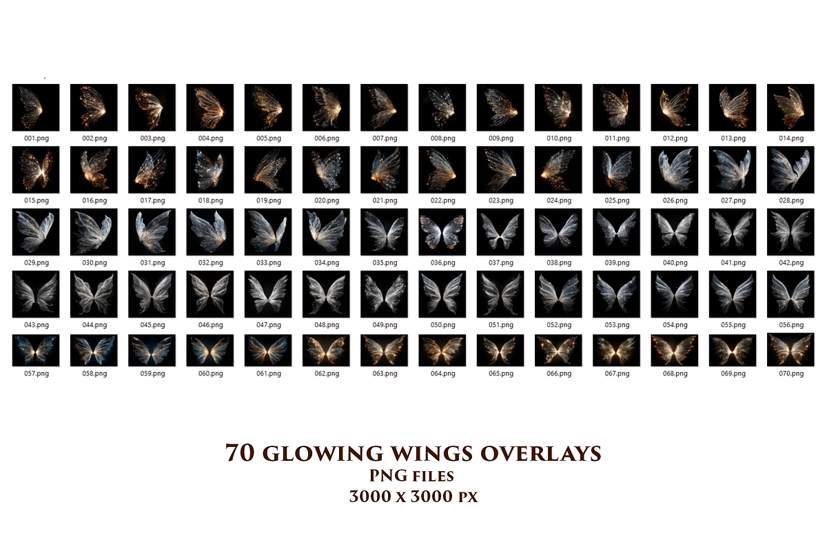 Glowing Wings Overlays, a Photo by HappyNews (Photo 2 of 8)