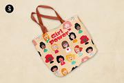 Girl Power, Diversity Pattern Design, a Pattern Graphic by Pia Kolle (Thumbnail 6 of 7)