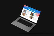 Macbook Mockup, a Device Mockup by Sweetdady (Thumbnail 6 of 7)