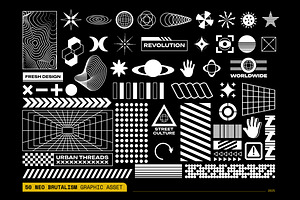 Neo Brutalism Graphic Collection