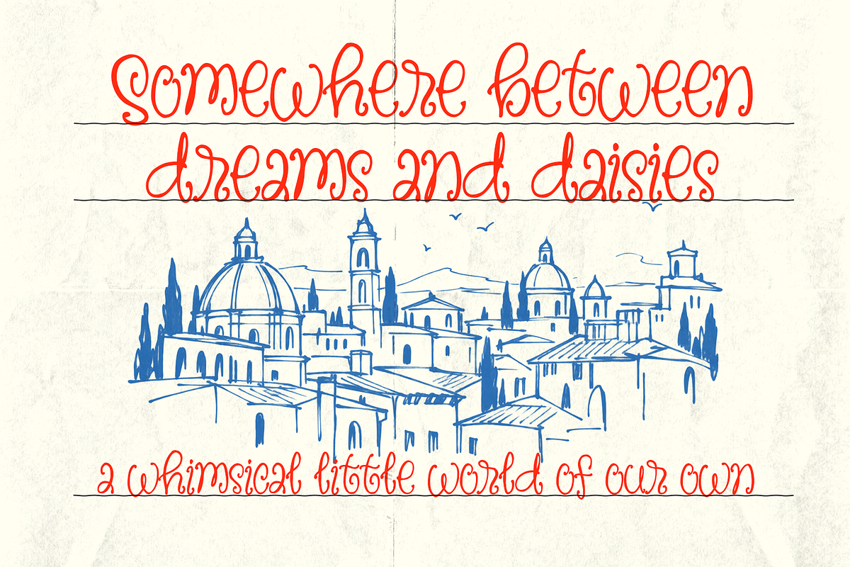 Pricilia – A Whimsical Handdrawn, a Handwritten Font by Portocraft (Photo 2 of 13)