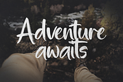 The Shutter Breathing - Brush Font, a Handwritten Font by figuree studio (Thumbnail 8 of 10)