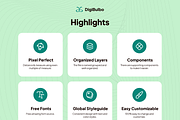 Pulsy - Fitness & Workout App UI Kit, an UI Kit Template by Digibulbo (Thumbnail 2 of 8)