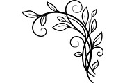 Elegant Botanical Corner, an Object Graphic by Designer_Momina (Thumbnail 4 of 11)