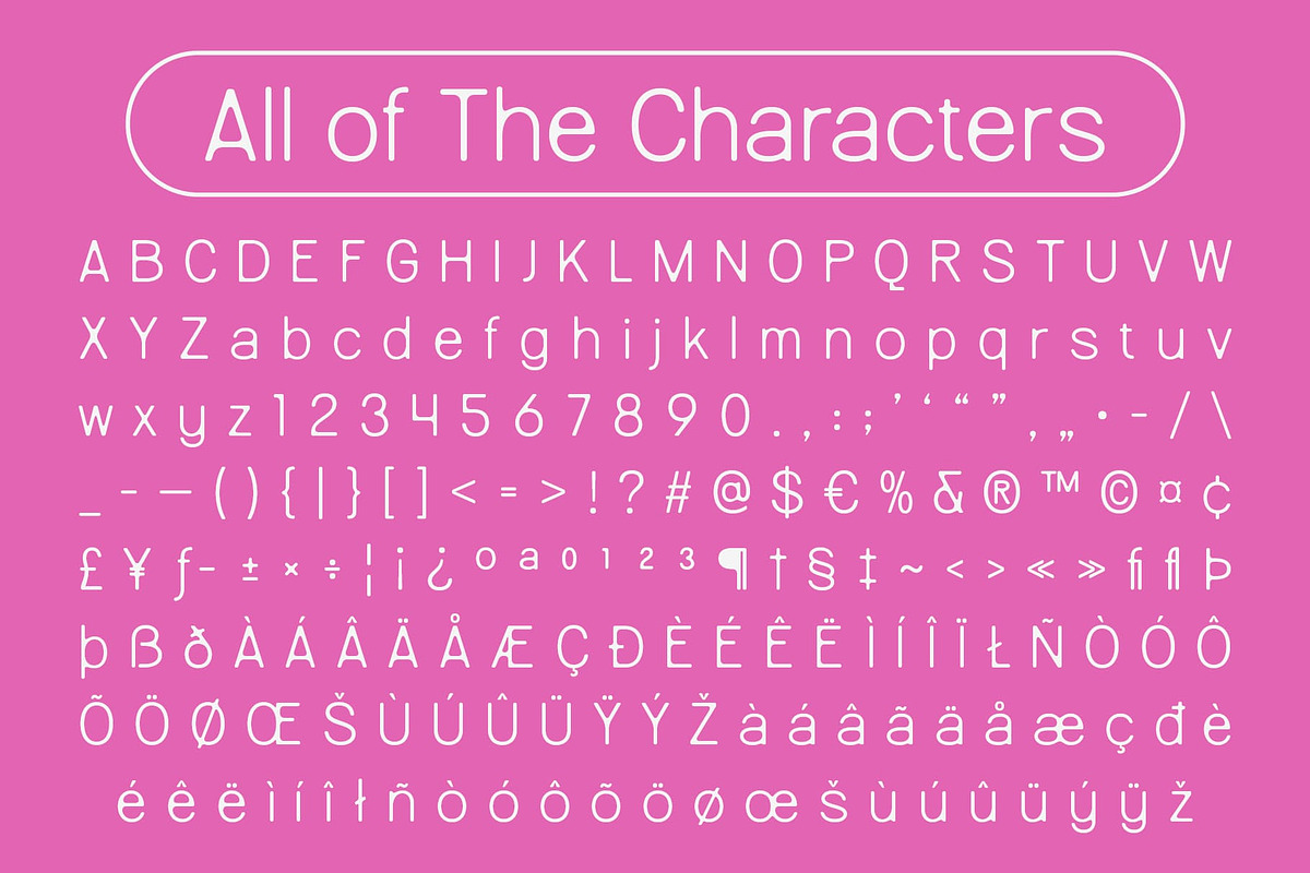 Raftwork Rounded, a Sans Serif Font by Craft Supply Co. (Photo 8 of 8)