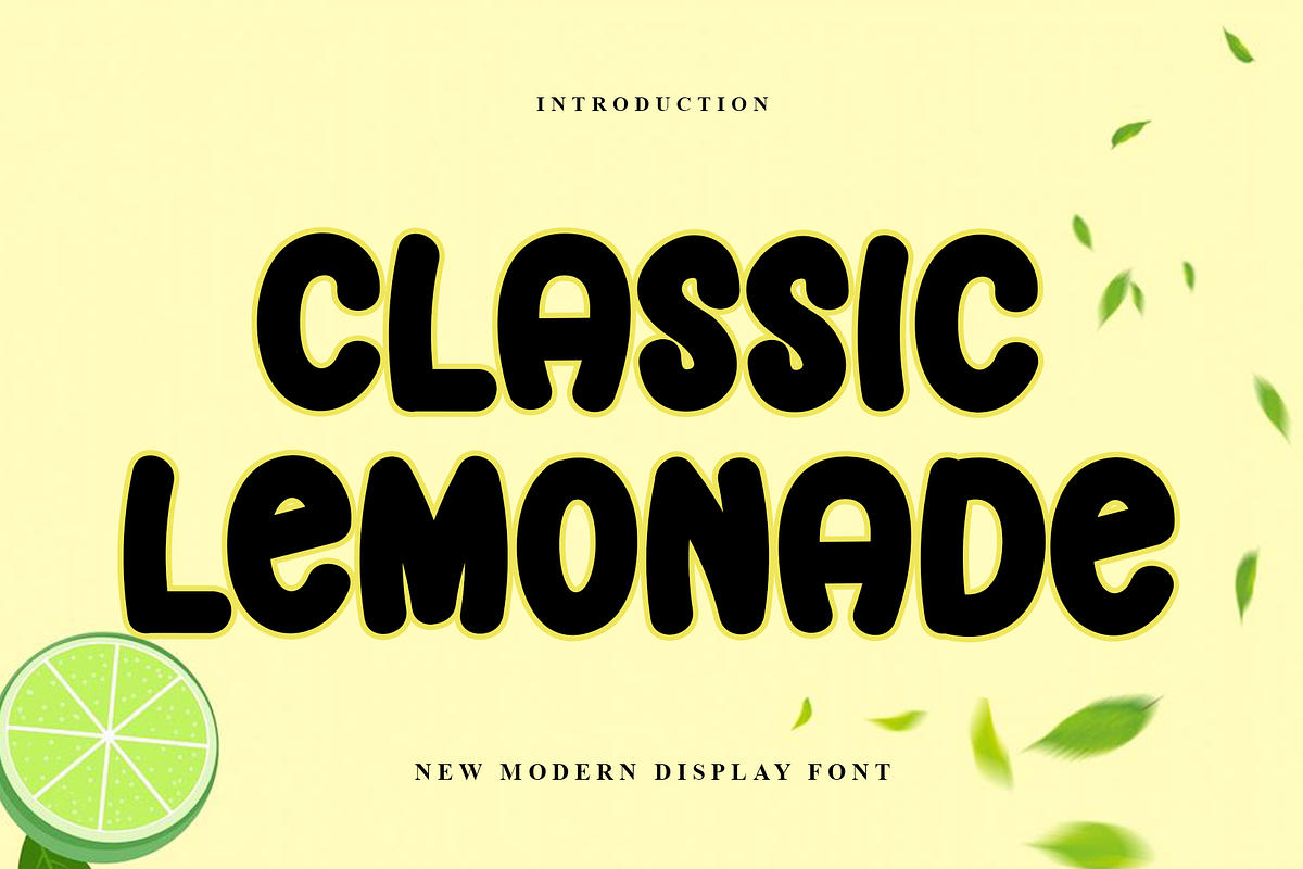 Classic Lemonade, a Script Font by FreshTypeINK (Photo 1 of 8)