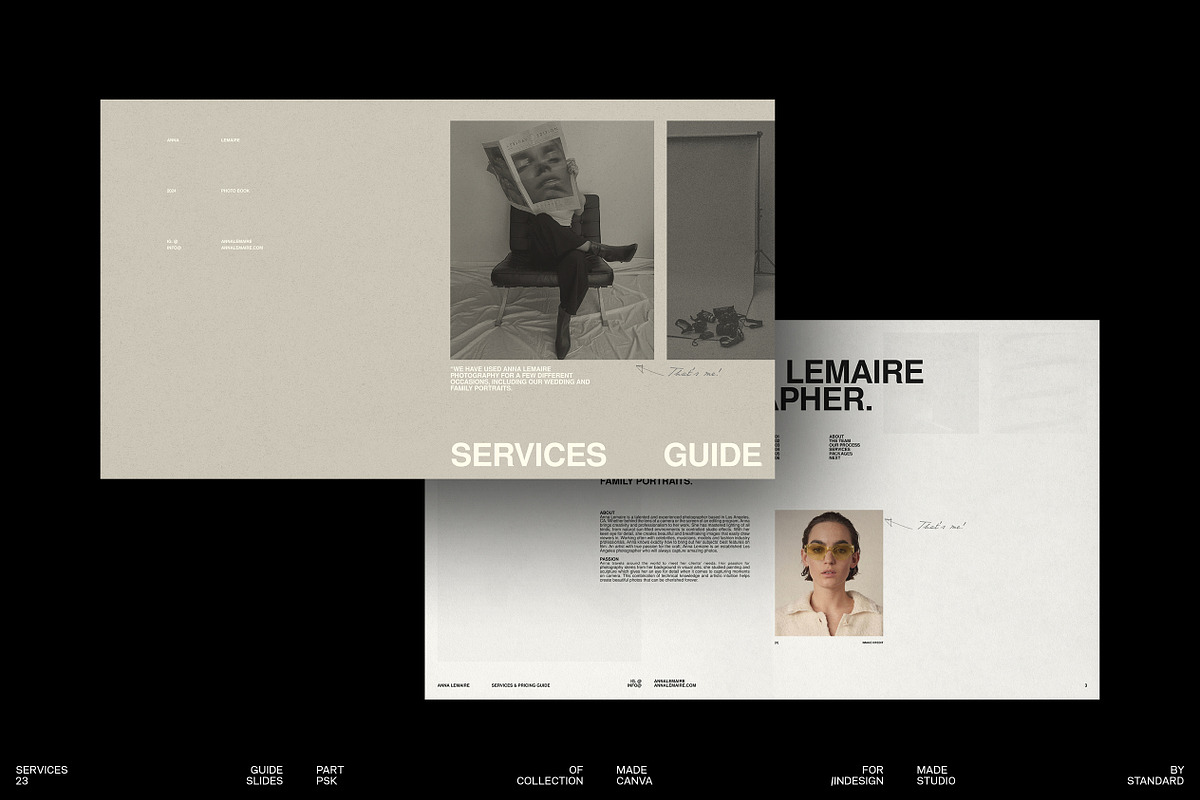 PSK | Services and Pricing Guide, a Presentation Template by Studio Standard (Photo 1 of 5)