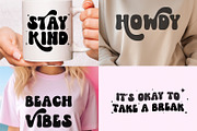 The Modern Groovy Retro Font Bundle, a Handwritten Font by Prestige Artsy Studio (Thumbnail 6 of 9)