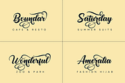 Sageland Script Font, a Script Font by Basnistudio (Thumbnail 3 of 7)
