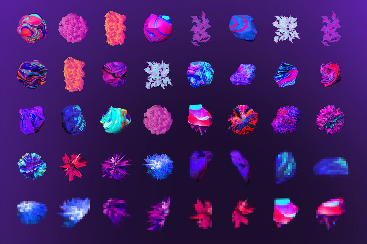 Pulse 287 PNG Elements + 30 Posters, an Object Graphic by Graphicdome (Photo 10 of 27)
