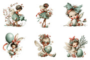 Whimsical Pastel Spring Fairies Png, an Illustration by CreationArt (Thumbnail 7 of 7)