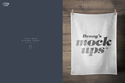 Flour Sack Towel Mockup, a Product Mockup by Denny's Mock-ups (Thumbnail 1 of 10)