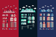 Flat Town Infographic Elements., an Icon by bum katrin (Thumbnail 2 of 4)