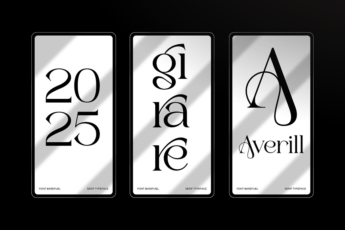 Barefuel - Serif Typeface Font, a Serif Font by Rishsketch (Photo 8 of 15)