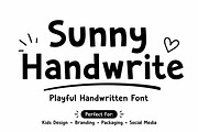 Sunny Handwrite, a Handwritten Font by Wow Magic (Thumbnail 1 of 5)