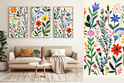 8 Matisse flower wall art print, a Decorative Illustration by ARTOZEN DIGITAL (Thumbnail 7 of 12)