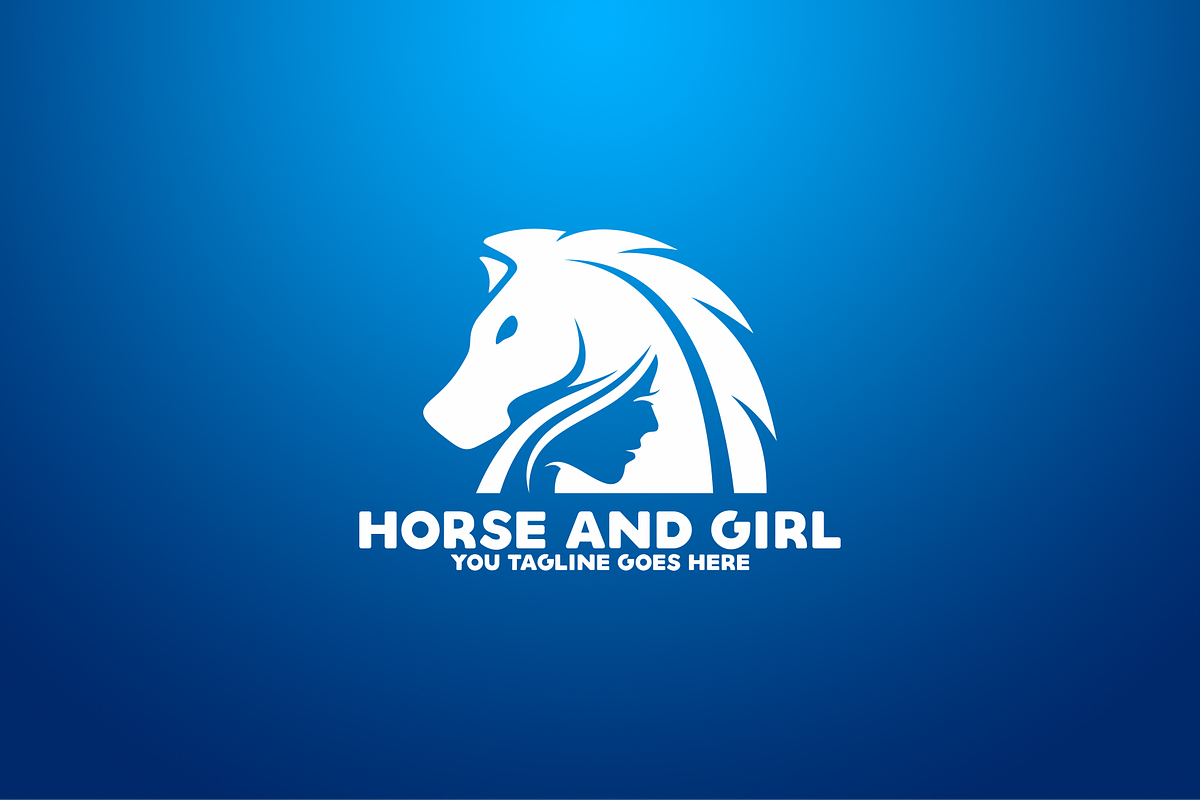 Horse and Girl Logo, a Branding & Logo Template by Brandlogo (Photo 3 of 3)