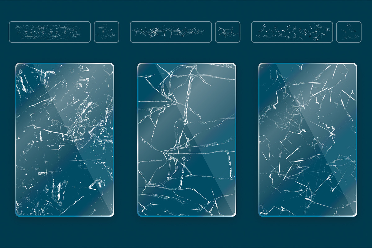 Broken Glass Brushes, a Brush Add-On by Mohamed Saber (Photo 3 of 6)