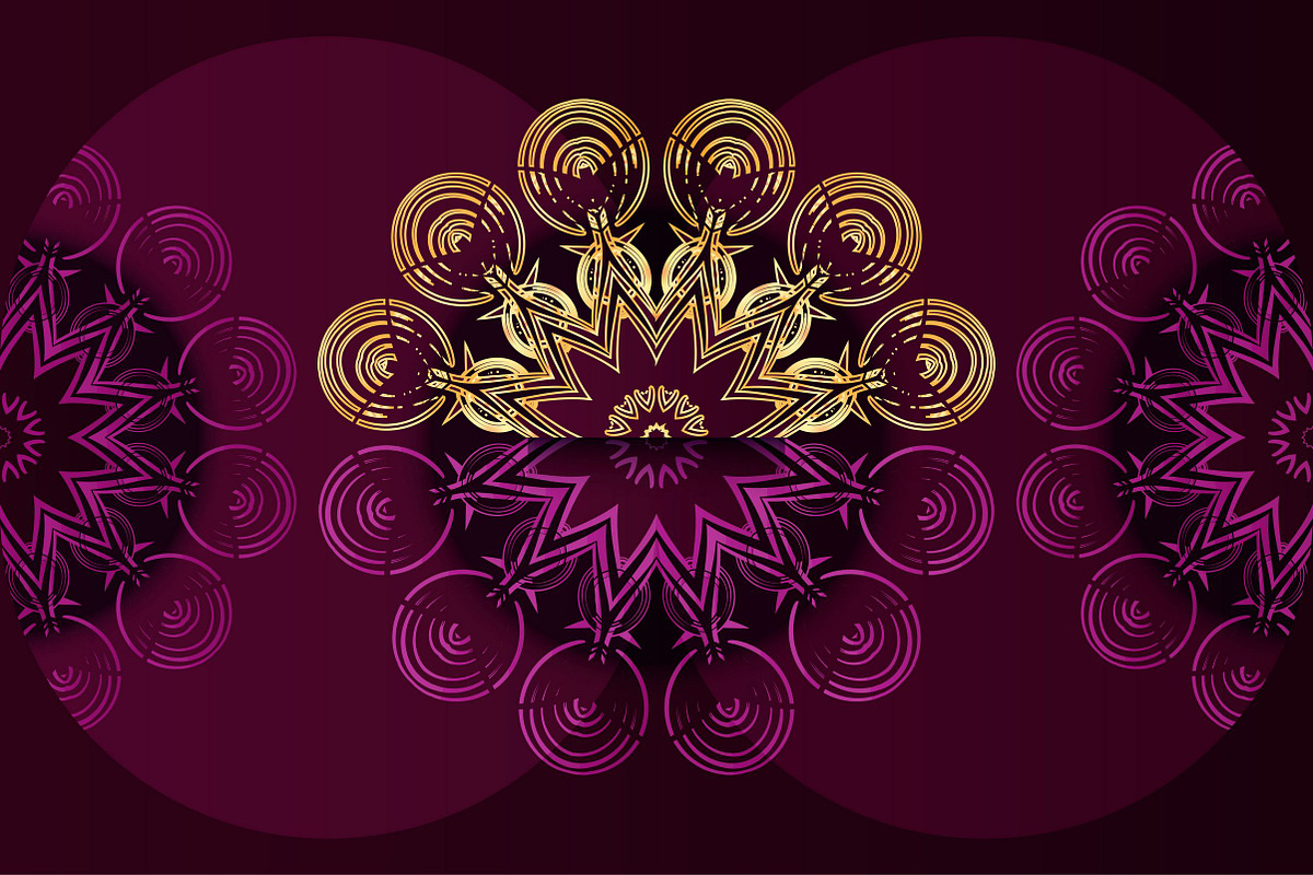 Mandala Circular Pattern Vector Pack, a Background Graphic by NJ Himel (Photo 34 of 95)