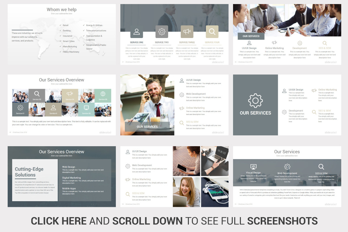 Simplicity Best PowerPoint Template, a Presentation Template by SlideSalad (Photo 10 of 39)