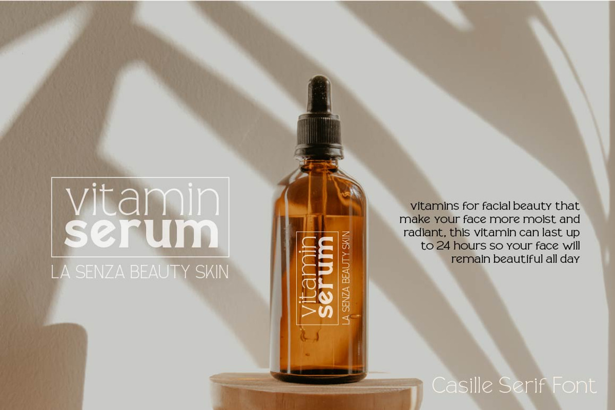 CASILLE - Serif Family, a Serif Font by Olexstudio (Photo 4 of 7)