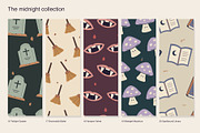 20 Halloween Seamless Patterns, a Pattern Graphic by Oday Noon (Thumbnail 7 of 9)