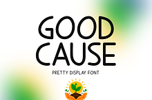 Good Cause Typeface