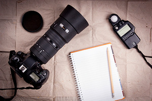 Photography Camera Background, a Technology Photo by THP Creative