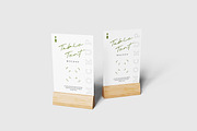 Table Tent Mockup, a Product Mockup by Indah (Thumbnail 5 of 6)