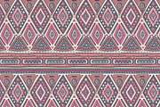 6 ethnic seamless patterns, a Background Graphic by Molly art (Thumbnail 6 of 7)