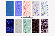 Liberty Floral Seamless Patterns, a Pattern Graphic by FleurArt (Thumbnail 3 of 6)